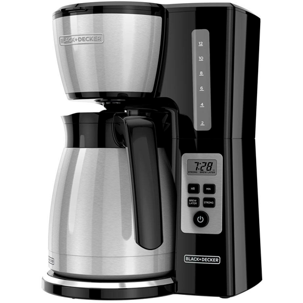 Black & Decker Coffee Maker Térmico Programable 12
