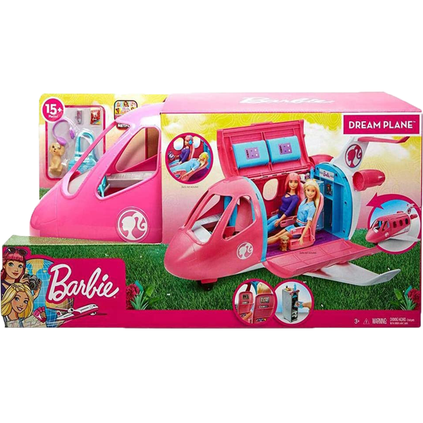 Avión Barbie y Muñeca