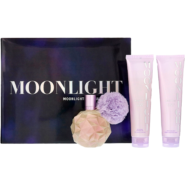 Ariana Grande Moonlight 3Pzs Perfume 100ML+Body Lotion 100ML+Shower Gel 100ML
