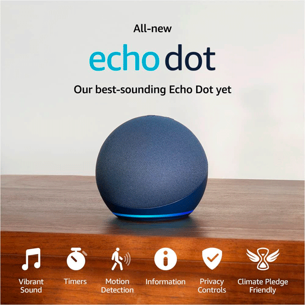 Amazon Echo Dot 5ª Generación Azul