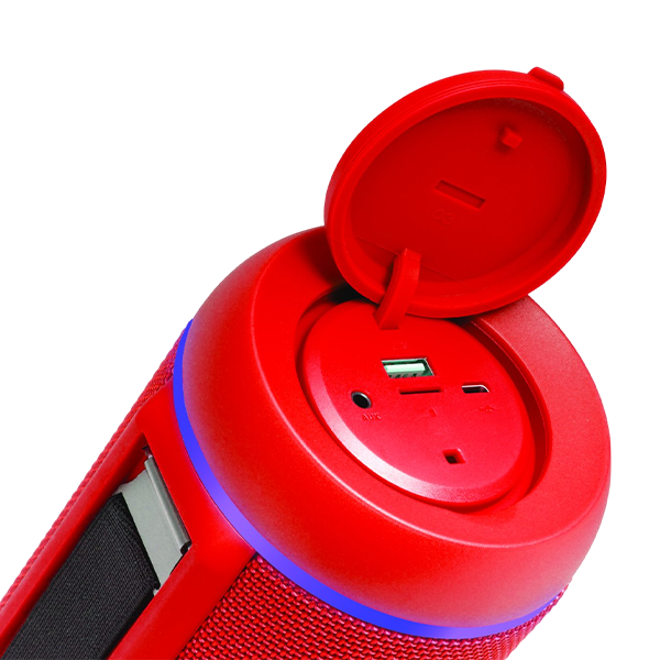 AIWA Bocina Inalámbrica True Wireless Rojo