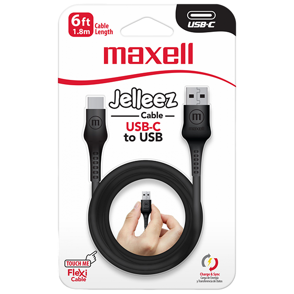 Maxell Cable Jelleez de USB a Tipo C