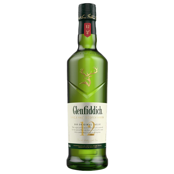 Glenfiddich 12 Years Old Single Malt Whisky 750ml