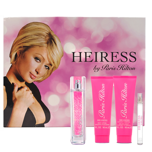 Paris Hilton Heiress 4Pzs Perfume 100ML+Perfume 10