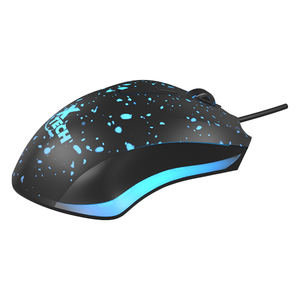 XTech Ophidian Mouse de 6 Botones para Videojuegos