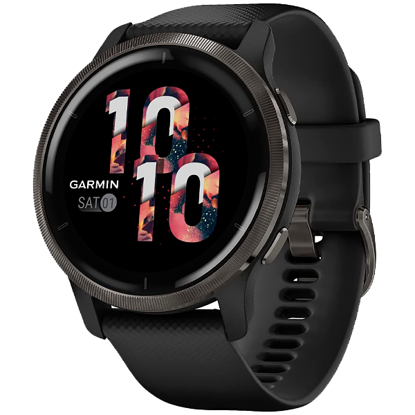 Garmin Venu 2S Reloj Stainless Steel Black - Beneficios en Línea