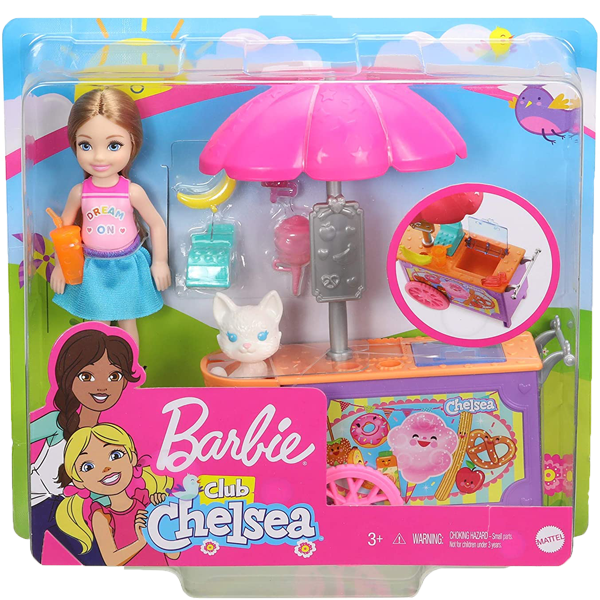 Barbie Club Chelsea con Mascota y Accesorios