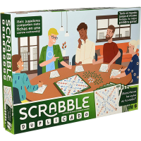 Mattel Scrabble Duplicado Juego de Mesa Familiar