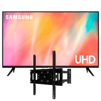 Combo Samsung Smart TV UHD 4K 2021 43'' + Soporte con Inclinación e Giro