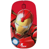 XTech Edición Iron Man Mouse Inalámbrico 